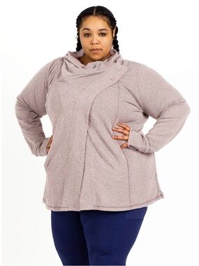 Florence Cozy Top Pink Sand Size 3X NWT